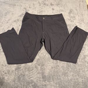 Kuhl Men’s Renegade Pants 38x32‎ Dark Gray Zipper Cargo Pockets